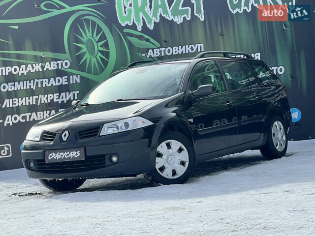 Черный Рено Меган, объемом двигателя 1.6 л и пробегом 240 тыс. км за 5400 $, фото 1 на Automoto.ua