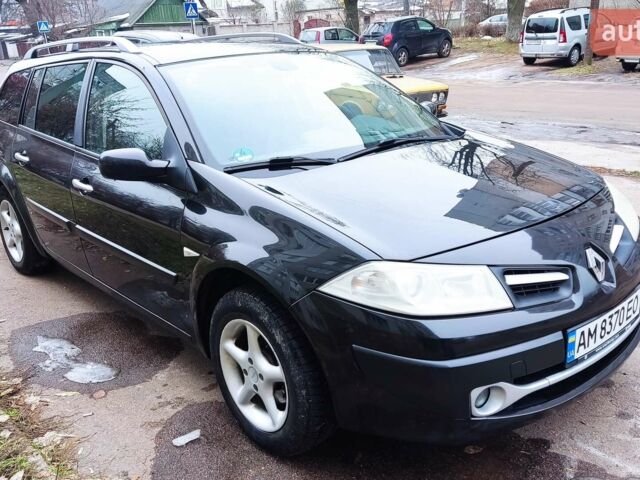 Чорний Рено Меган, об'ємом двигуна 1.6 л та пробігом 186 тис. км за 6500 $, фото 1 на Automoto.ua