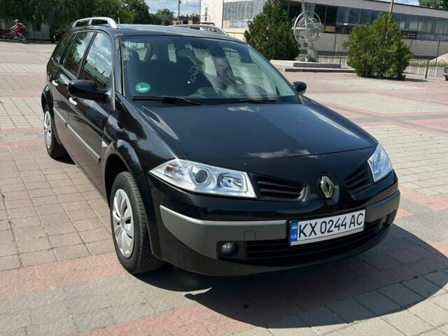 Чорний Рено Меган, об'ємом двигуна 1.6 л та пробігом 210 тис. км за 3500 $, фото 1 на Automoto.ua