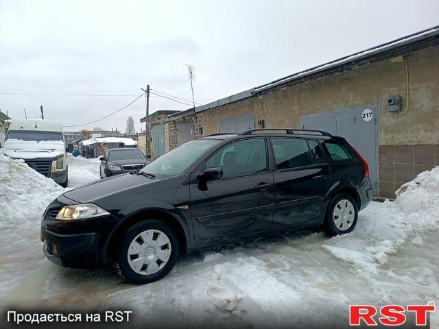 Черный Рено Меган, объемом двигателя 1.6 л и пробегом 240 тыс. км за 4999 $, фото 1 на Automoto.ua