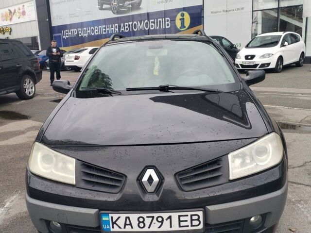 Чорний Рено Меган, об'ємом двигуна 1.6 л та пробігом 268 тис. км за 4900 $, фото 1 на Automoto.ua