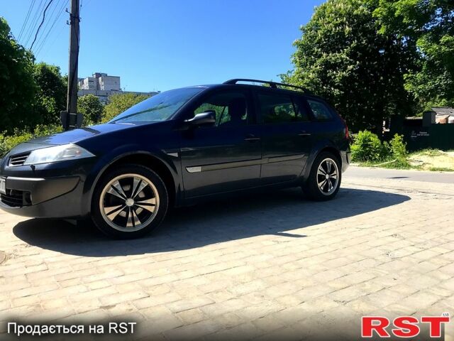 Черный Рено Меган, объемом двигателя 1.6 л и пробегом 212 тыс. км за 5300 $, фото 1 на Automoto.ua