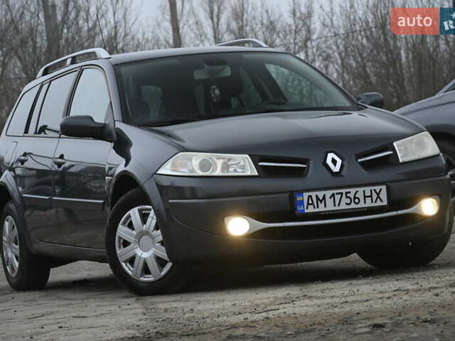 Черный Рено Меган, объемом двигателя 1.5 л и пробегом 266 тыс. км за 4600 $, фото 1 на Automoto.ua