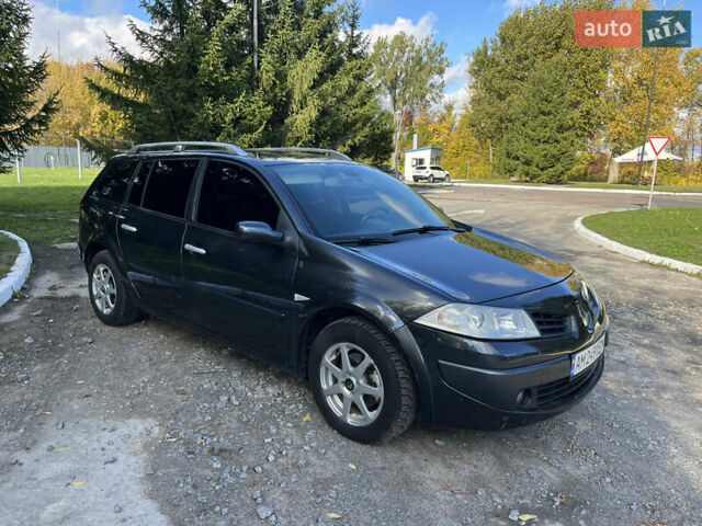 Рено Меган 2007 в Бердичеве на Automoto.ua Черный Рено Меган, объемом двигателя 1.6 л и пробегом 212 тыс. км за 4999 $, фото 1 на Automoto.ua