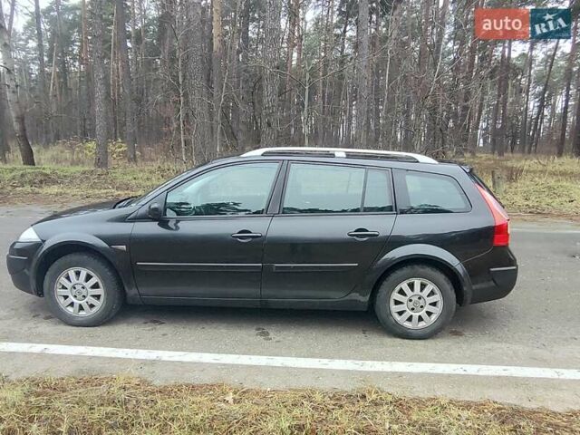 Черный Рено Меган, объемом двигателя 1.6 л и пробегом 258 тыс. км за 4900 $, фото 1 на Automoto.ua