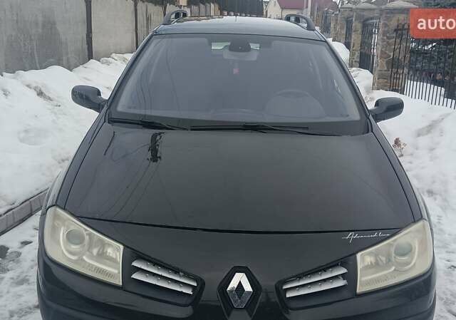 Чорний Рено Меган, об'ємом двигуна 1.6 л та пробігом 240 тис. км за 4600 $, фото 1 на Automoto.ua