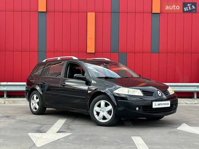Чорний Рено Меган, об'ємом двигуна 2 л та пробігом 228 тис. км за 5790 $, фото 1 на Automoto.ua