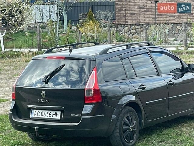 Черный Рено Меган, объемом двигателя 1.6 л и пробегом 229 тыс. км за 4200 $, фото 1 на Automoto.ua