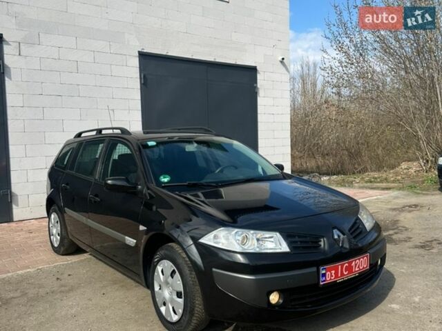 Чорний Рено Меган, об'ємом двигуна 1.6 л та пробігом 189 тис. км за 5650 $, фото 1 на Automoto.ua