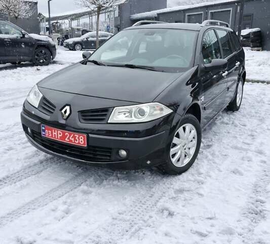 Чорний Рено Меган, об'ємом двигуна 1.6 л та пробігом 215 тис. км за 5499 $, фото 1 на Automoto.ua
