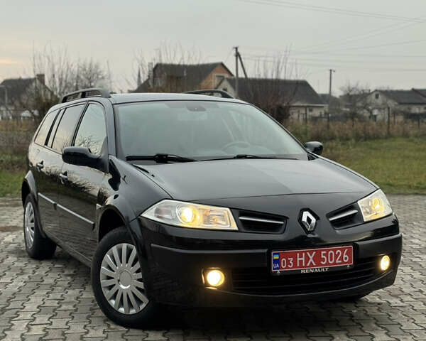 Чорний Рено Меган, об'ємом двигуна 1.6 л та пробігом 222 тис. км за 5450 $, фото 1 на Automoto.ua