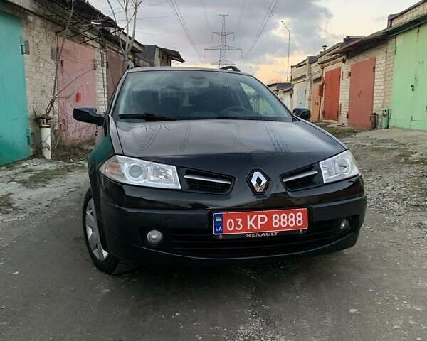 Чорний Рено Меган, об'ємом двигуна 1.6 л та пробігом 185 тис. км за 6199 $, фото 1 на Automoto.ua