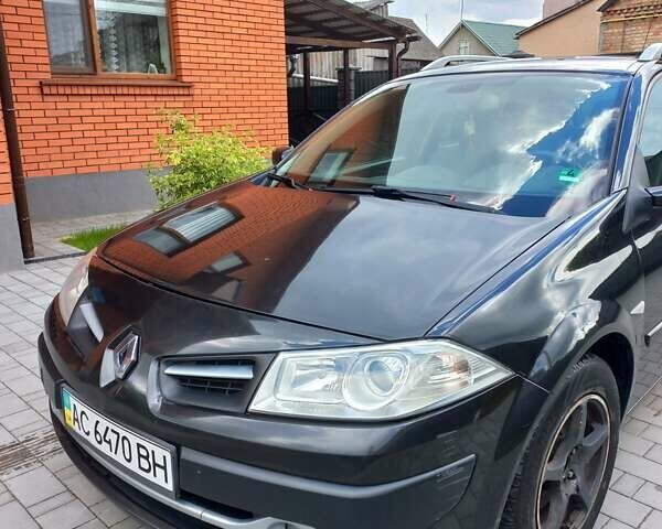Черный Рено Меган, объемом двигателя 1.87 л и пробегом 227 тыс. км за 4900 $, фото 1 на Automoto.ua