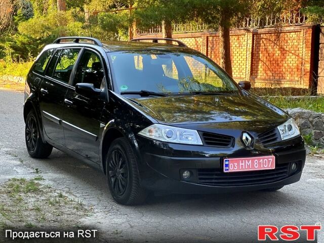 Чорний Рено Меган, об'ємом двигуна 1.6 л та пробігом 212 тис. км за 5450 $, фото 1 на Automoto.ua