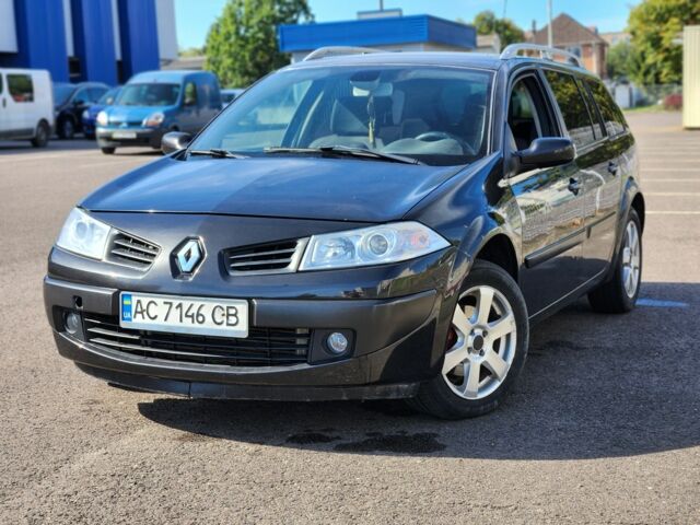 Чорний Рено Меган, об'ємом двигуна 1.5 л та пробігом 350 тис. км за 4400 $, фото 1 на Automoto.ua