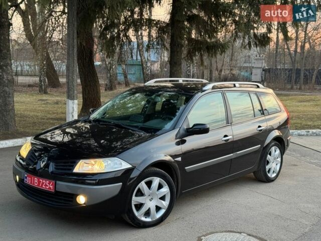 Чорний Рено Меган, об'ємом двигуна 1.6 л та пробігом 157 тис. км за 5550 $, фото 1 на Automoto.ua