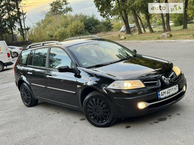 Черный Рено Меган, объемом двигателя 1.6 л и пробегом 195 тыс. км за 5700 $, фото 1 на Automoto.ua
