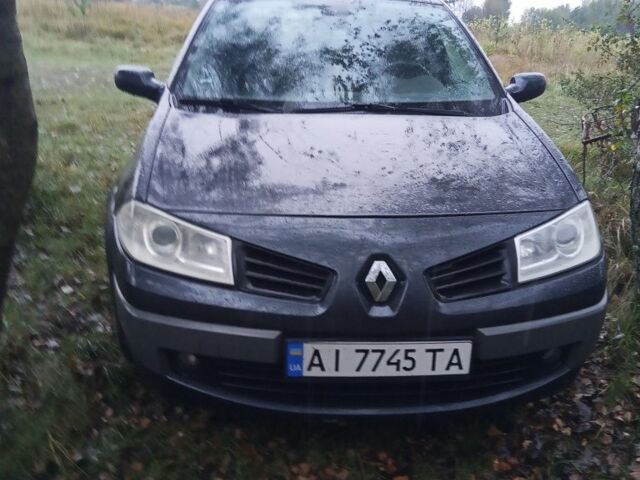 Черный Рено Меган, объемом двигателя 1.9 л и пробегом 260 тыс. км за 4600 $, фото 1 на Automoto.ua