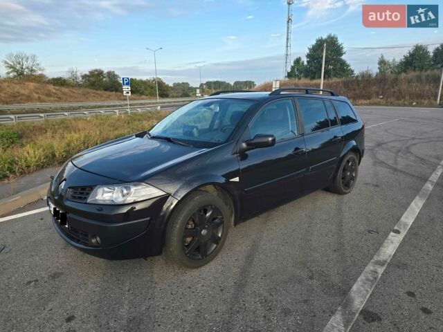 Чорний Рено Меган, об'ємом двигуна 2 л та пробігом 221 тис. км за 6000 $, фото 1 на Automoto.ua