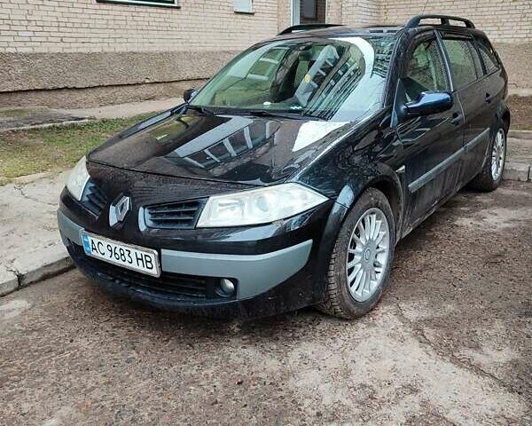 Черный Рено Меган, объемом двигателя 1.87 л и пробегом 251 тыс. км за 5200 $, фото 1 на Automoto.ua