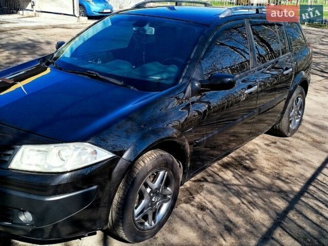 Черный Рено Меган, объемом двигателя 1.6 л и пробегом 238 тыс. км за 6000 $, фото 1 на Automoto.ua