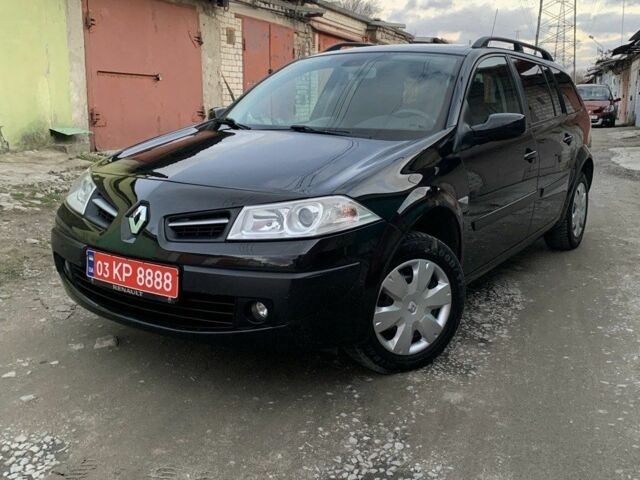 Чорний Рено Меган, об'ємом двигуна 1.6 л та пробігом 185 тис. км за 6199 $, фото 1 на Automoto.ua