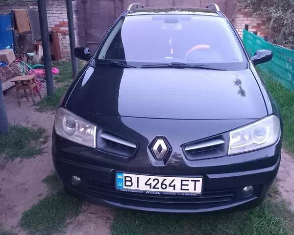 Черный Рено Меган, объемом двигателя 1.6 л и пробегом 320 тыс. км за 5500 $, фото 1 на Automoto.ua