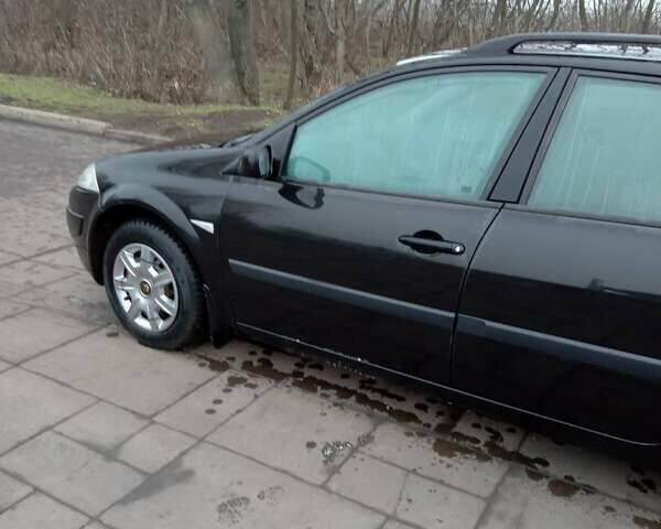 Черный Рено Меган, объемом двигателя 1.9 л и пробегом 247 тыс. км за 5000 $, фото 1 на Automoto.ua