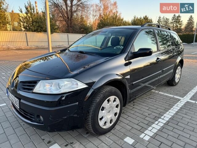 Чорний Рено Меган, об'ємом двигуна 1.6 л та пробігом 199 тис. км за 4499 $, фото 1 на Automoto.ua
