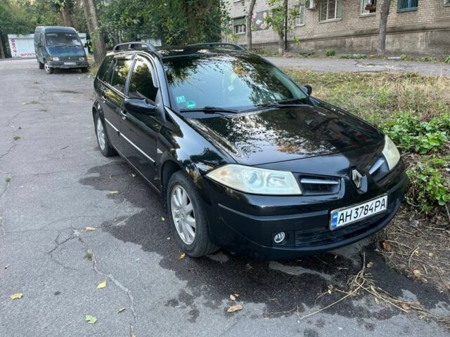 Черный Рено Меган, объемом двигателя 1.6 л и пробегом 180 тыс. км за 6000 $, фото 1 на Automoto.ua
