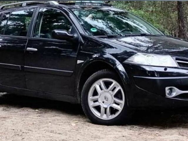 Черный Рено Меган, объемом двигателя 1.5 л и пробегом 325 тыс. км за 4000 $, фото 1 на Automoto.ua