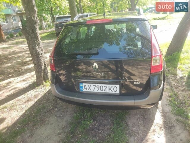Чорний Рено Меган, об'ємом двигуна 2 л та пробігом 251 тис. км за 5300 $, фото 1 на Automoto.ua