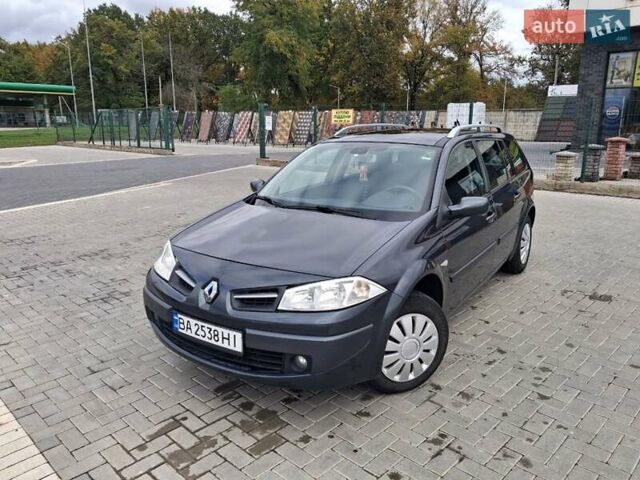 Рено Меган 2008 у Кропивницькому (Кіровограді) на Automoto.ua Чорний Рено Меган, об'ємом двигуна 1.6 л та пробігом 227 тис. км за 6200 $, фото 1 на Automoto.ua