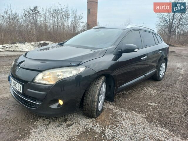 Черный Рено Меган, объемом двигателя 1.46 л и пробегом 265 тыс. км за 6799 $, фото 1 на Automoto.ua