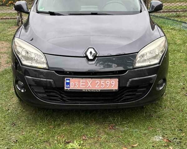 Рено Меган 2009 в Луцке на Automoto.ua Черный Рено Меган, объемом двигателя 1.4 л и пробегом 168 тыс. км за 5500 $, фото 1 на Automoto.ua