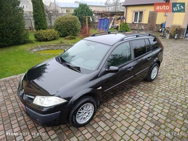 Черный Рено Меган, объемом двигателя 1.6 л и пробегом 220 тыс. км за 4600 $, фото 1 на Automoto.ua