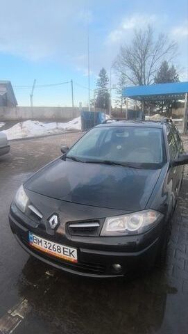 Черный Рено Меган, объемом двигателя 1.6 л и пробегом 205 тыс. км за 5100 $, фото 1 на Automoto.ua