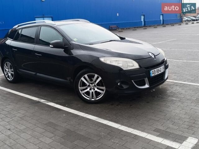 Черный Рено Меган, объемом двигателя 1.9 л и пробегом 298 тыс. км за 6950 $, фото 1 на Automoto.ua