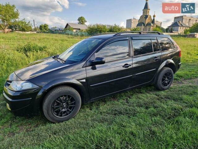 Черный Рено Меган, объемом двигателя 1.6 л и пробегом 150 тыс. км за 6800 $, фото 1 на Automoto.ua