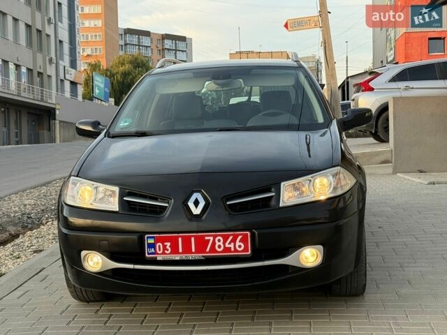 Чорний Рено Меган, об'ємом двигуна 2 л та пробігом 182 тис. км за 5650 $, фото 1 на Automoto.ua
