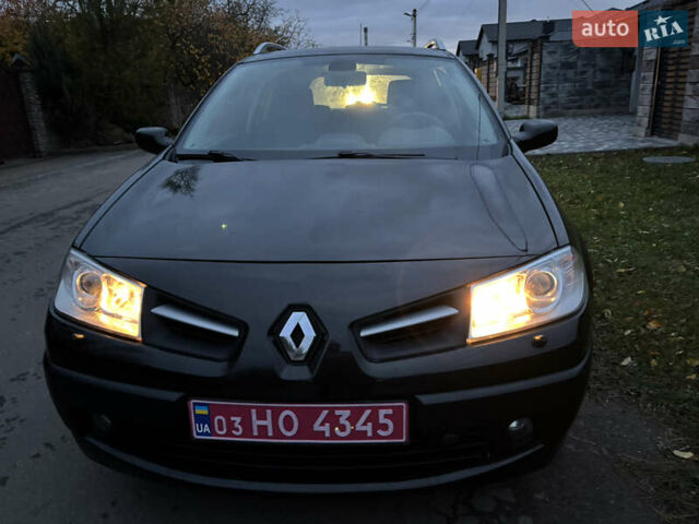 Чорний Рено Меган, об'ємом двигуна 1.6 л та пробігом 168 тис. км за 5100 $, фото 1 на Automoto.ua