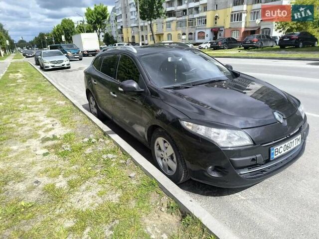 Черный Рено Меган, объемом двигателя 1.5 л и пробегом 274 тыс. км за 5500 $, фото 1 на Automoto.ua