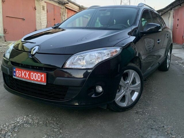 Черный Рено Меган, объемом двигателя 1.6 л и пробегом 163 тыс. км за 7999 $, фото 1 на Automoto.ua