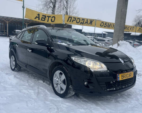 Черный Рено Меган, объемом двигателя 1.6 л и пробегом 251 тыс. км за 7400 $, фото 1 на Automoto.ua
