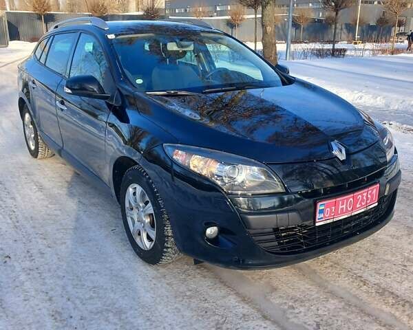 Черный Рено Меган, объемом двигателя 1.5 л и пробегом 165 тыс. км за 7650 $, фото 1 на Automoto.ua