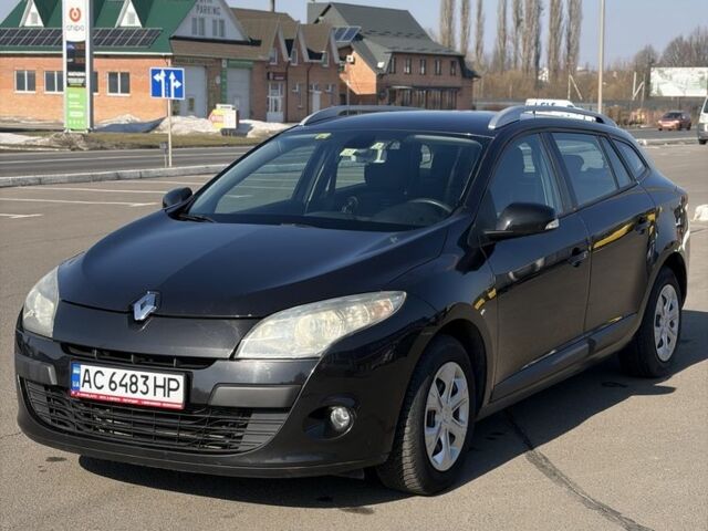 Черный Рено Меган, объемом двигателя 1.4 л и пробегом 223 тыс. км за 6500 $, фото 1 на Automoto.ua