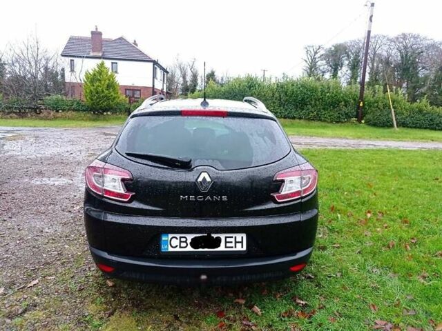 Черный Рено Меган, объемом двигателя 1.5 л и пробегом 290 тыс. км за 8987 $, фото 1 на Automoto.ua