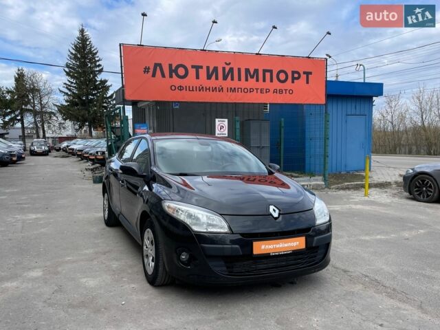 Черный Рено Меган, объемом двигателя 1.5 л и пробегом 254 тыс. км за 8350 $, фото 1 на Automoto.ua