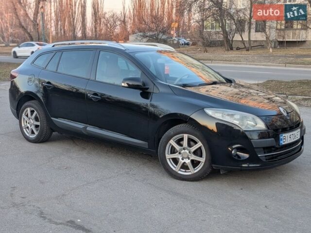 Черный Рено Меган, объемом двигателя 1.4 л и пробегом 238 тыс. км за 7000 $, фото 1 на Automoto.ua