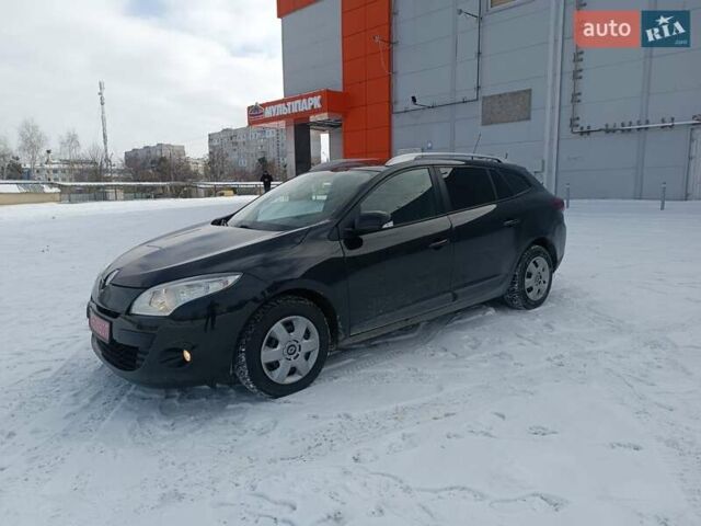 Черный Рено Меган, объемом двигателя 1.6 л и пробегом 201 тыс. км за 6950 $, фото 1 на Automoto.ua